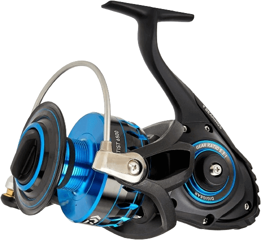 Moulinet daiwa ssaltist bleu et noir