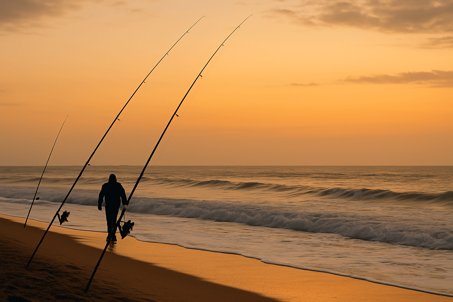 CHOISIR SA CANNE À PÊCHE POUR LE SURFCASTING - PREMIER MATÉRIEL DE PÊCHE DU BORD